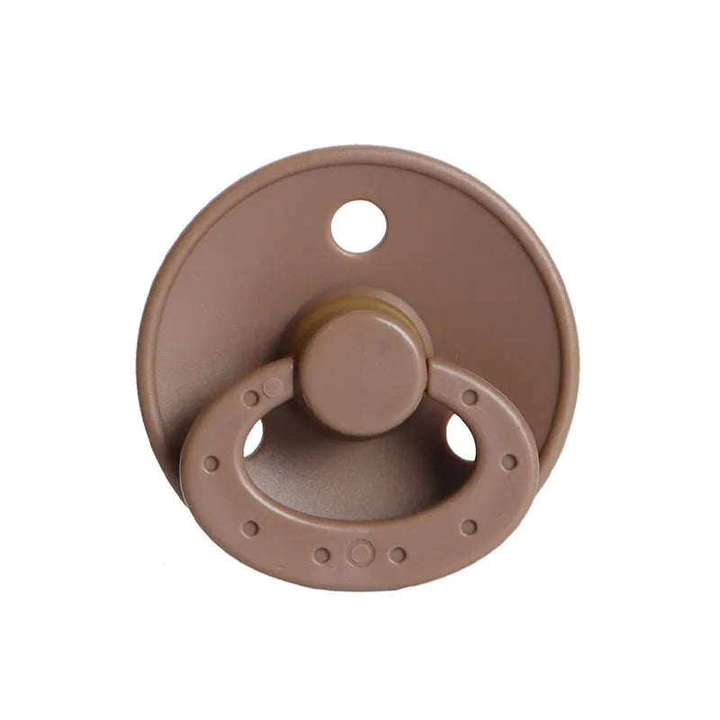 High Quality Baby Silicone Pacifier Solid Color Baby Nipple Accessories BPA Free Soft Newborn Dummy For Babies Toy