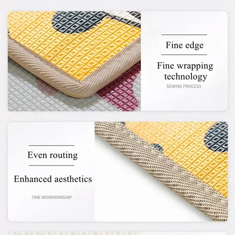 2 thickness options 5 Size Options Crawling Carpet Baby Play Mat Children Rug for Kids Educational Toys Soft Activity Game Floor