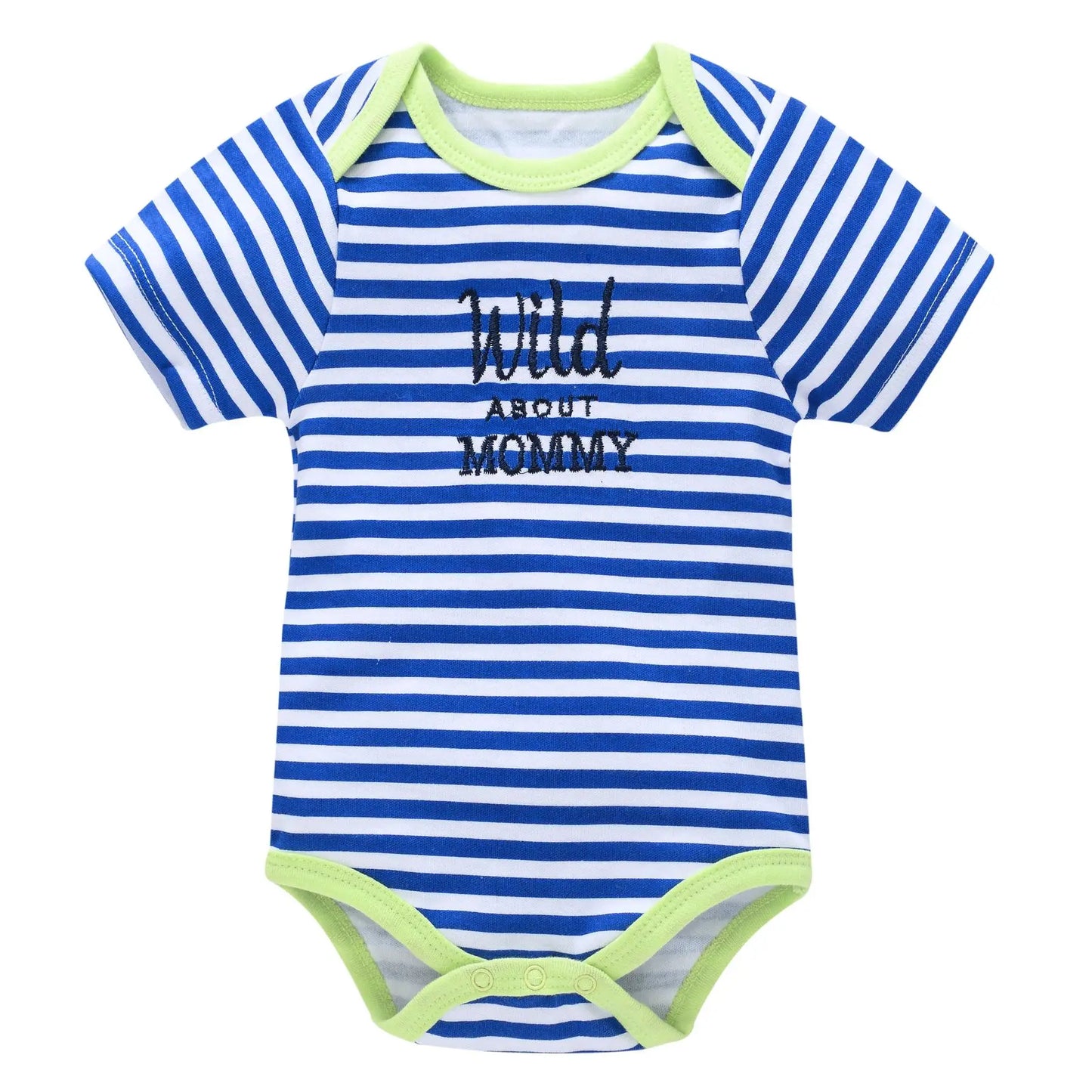 3 Pcs/set New Baby Boy Clothes Summer 100%Cotton Blue Grey Tie Print Three Piece Short Sleeve Bodysuit vetements bebe For 0-12M