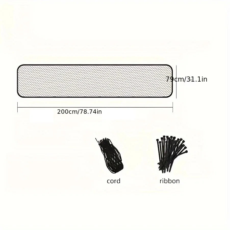 Child Safety Protective Net Multipurpose Durable Stair Balcony Banister Rail Guard Kids Stair Protection Safe Fine Mesh