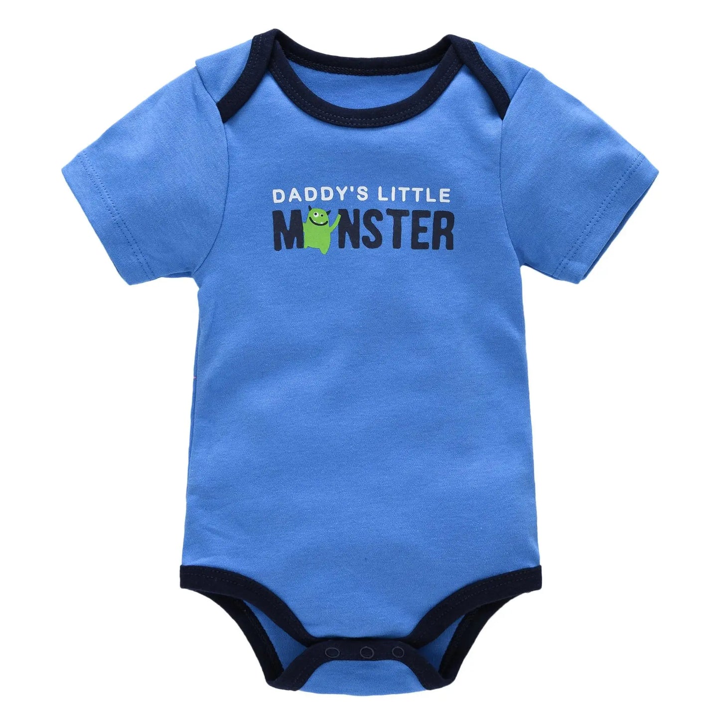 3 Pcs/set New Baby Boy Clothes Summer 100%Cotton Blue Grey Tie Print Three Piece Short Sleeve Bodysuit vetements bebe For 0-12M