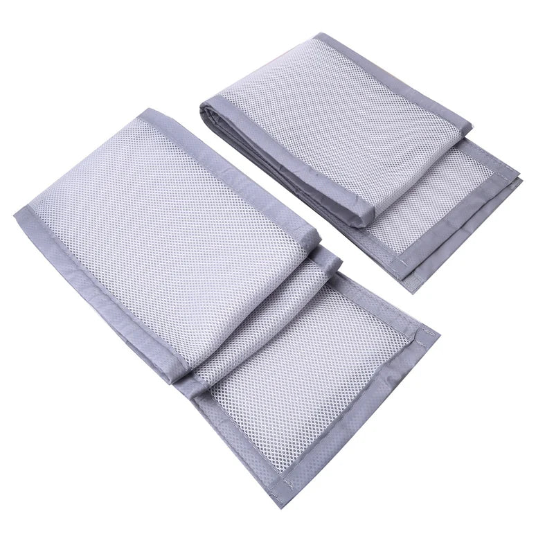 Mesh Crib Soild Color Breathable Bed Crib Bumper Liner For Standard Baby Crib Full-Size Wieg Ademend Mesh Bed Bumper