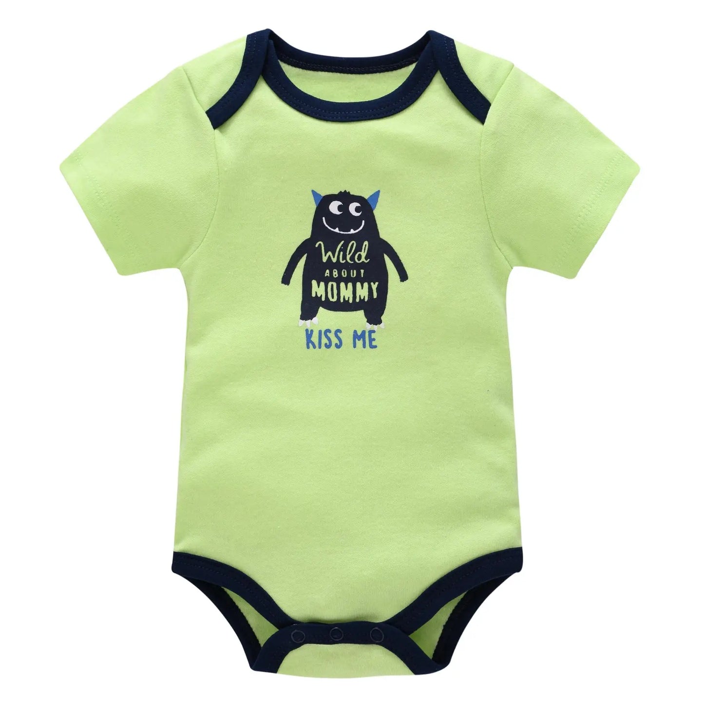 3 Pcs/set New Baby Boy Clothes Summer 100%Cotton Blue Grey Tie Print Three Piece Short Sleeve Bodysuit vetements bebe For 0-12M