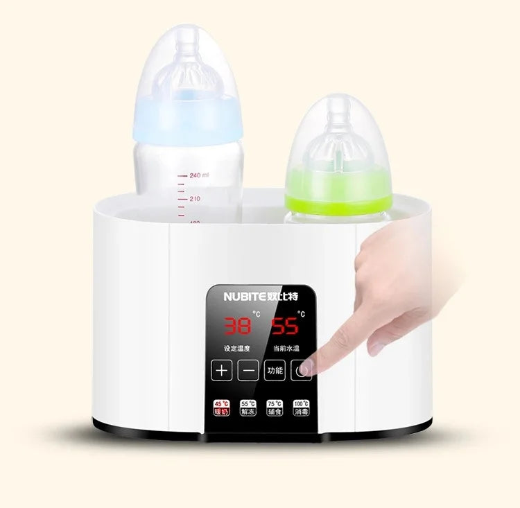 TINSOL Multi-function Baby Nursing Bottle Heater Sterilizer Fast Breast Milk Bottle Warmer with Accurate Temperature Control