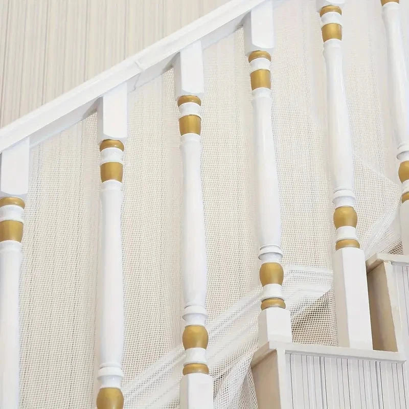 Child Safety Protective Net Multipurpose Durable Stair Balcony Banister Rail Guard Kids Stair Protection Safe Fine Mesh