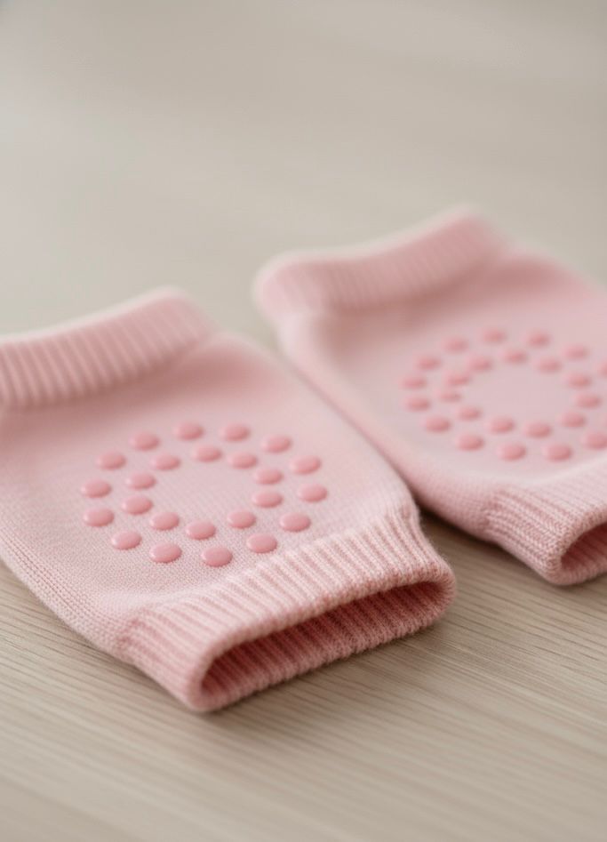 Pack x5 Big Dreams Anti-Slip Knee Pads — Safe & Soft Crawling Protection for Your Little One