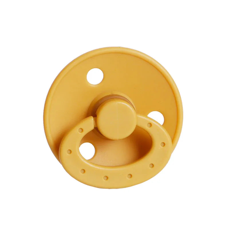 High Quality Baby Silicone Pacifier Solid Color Baby Nipple Accessories BPA Free Soft Newborn Dummy For Babies Toy