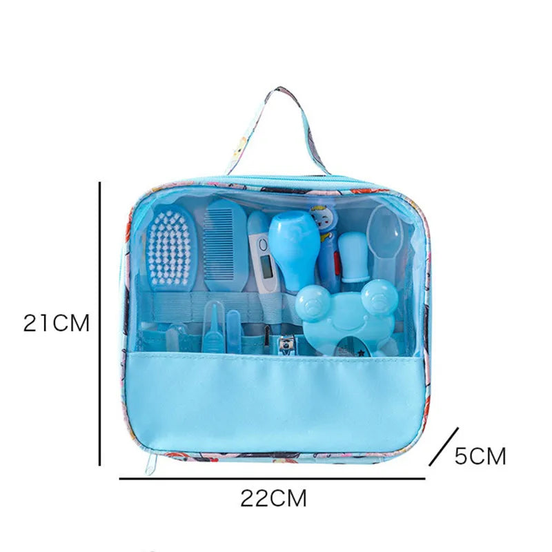 4/8/13pcs Newborn daily nail Care kit Nail clipper tool Health kit Thermometer Comb Care kit