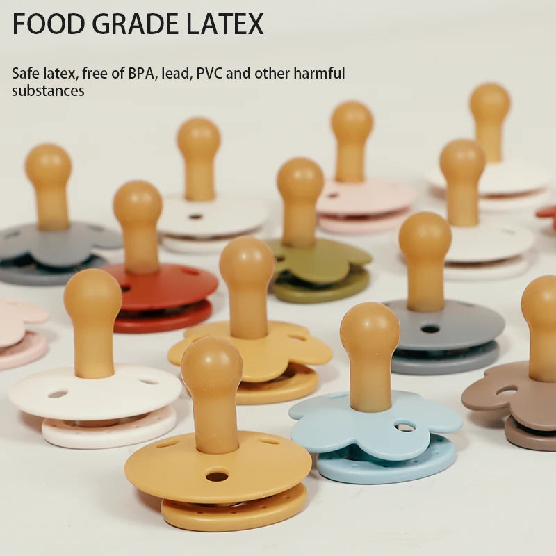 High Quality Baby Silicone Pacifier Solid Color Baby Nipple Accessories BPA Free Soft Newborn Dummy For Babies Toy