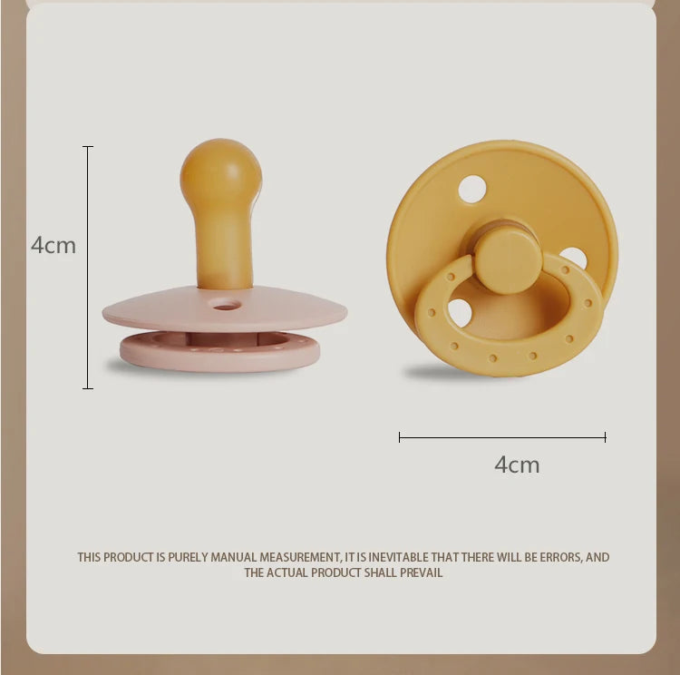 High Quality Baby Silicone Pacifier Solid Color Baby Nipple Accessories BPA Free Soft Newborn Dummy For Babies Toy