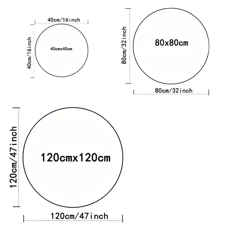 Jungle Safari Animal Round Rug Kids Play Mat for Nursery Bedroom Playroom Lion Giraffe Themed Non Slip Floor Carpet Decor